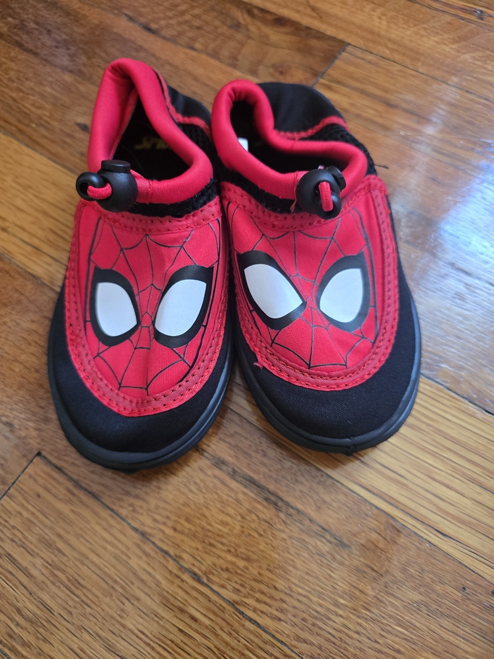 Marvel Spider-Man Red and Black Toddler Water Shoes